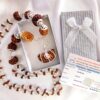 1 से 9 मुखी रुद्राक्ष माला - 1 To 9 Mukhi Silver Cap Rudraksha Mala With Lab Report