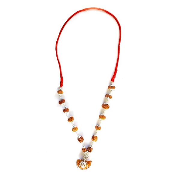 1 To 14 Mukhi Rudraksha Mala Small Beads in Red Thread for Man , Woman and Children With Lab Report