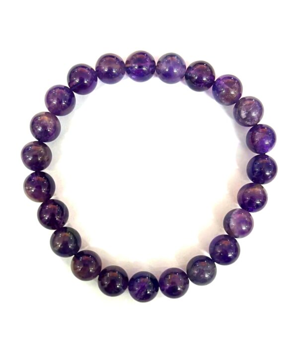 Amethyst Bracelet ( Jamuniya )- Adjustable - With Lab Report