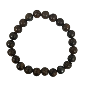 Bronzite Beaded Bracelet- With Lab Report