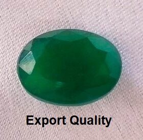 Export Quality Emerald ( पन्ना-Panna ) 5.25 Ratti - with Lab Report