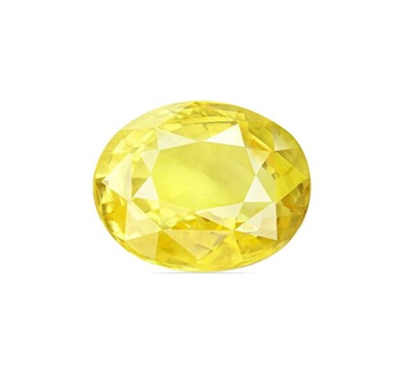 Export Quality Yellow Sapphire ( Pukhraj Gemstone -पुखराज रत्न )3.25 Ratti - with Lab Report