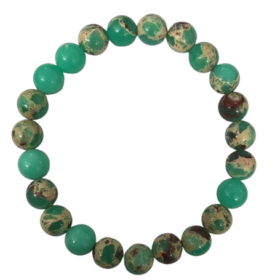 Green peru opal Bracelet- With Lab Report