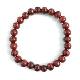 Lal Chandan Bracelet - Adjustable ( लाल चन्दन का ब्रेसलेट ) Red Sandalwood Bracelet - With Lab Report