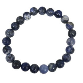 Sodalite Bracelet- Adjustable - With Lab Report