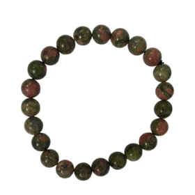 Unakite bracelet- With Lab Report