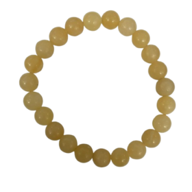 Yellow Calcite Bracelet- With Lab Report